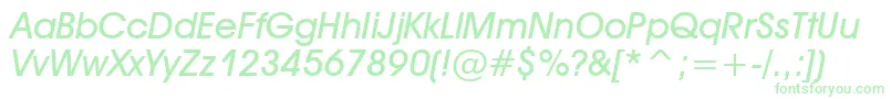 AvantGardeMediumObliqueBt Font – Green Fonts