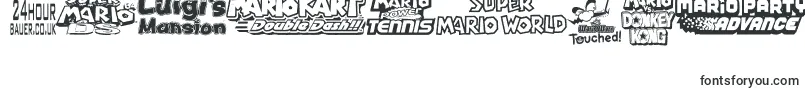 Mario Font – Fonts for Numbers and Digits