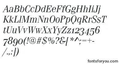 FerraraOsfItalic font – game Fonts