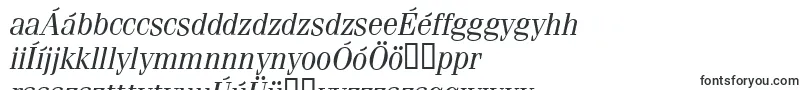 FerraraOsfItalic-Schriftart – ungarische Schriften