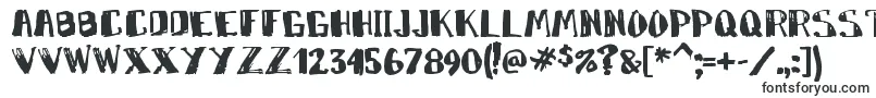 Markymarker-fontti – Fontit VK:lle