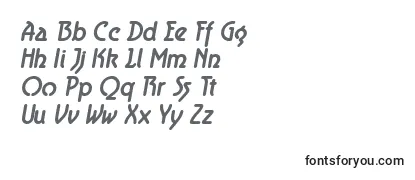 AeroliteBoldItalic Font