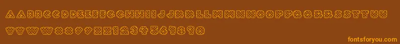 More about FattyHeartFilled Font FattyHeartFilled Font – Orange Fonts on Brown Background