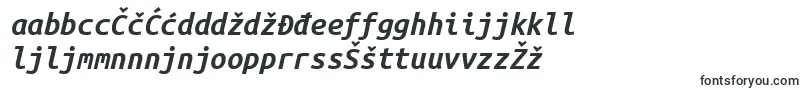 Ubuntumono Bolditalic Font – Bosnian Fonts