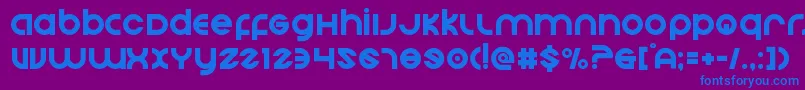 More about Echostation Font Echostation Font – Blue Fonts on Purple Background