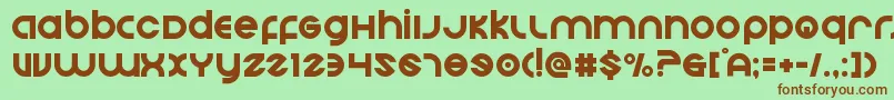 More about Echostation Font Echostation Font – Brown Fonts on Green Background