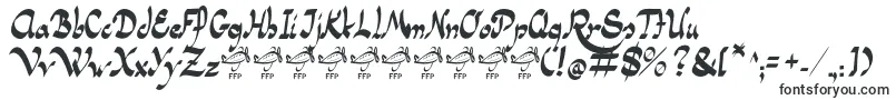 Шрифт PanamaRoadRgFfp – арт шрифты
