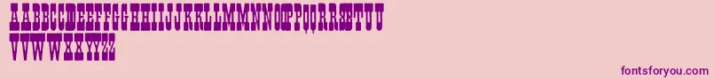 Lisätietoja Fisti-fontista Fisti-fontti – violetit fontit vaaleanpunaisella taustalla