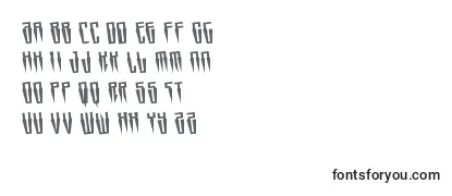 Swordtoothrotate Font