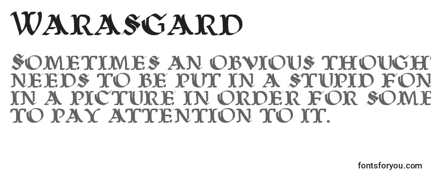 Обзор шрифта Warasgard