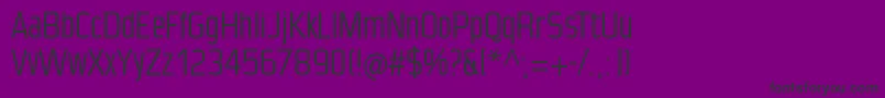 Police Condensanspaneurope – polices noires sur fond violet
