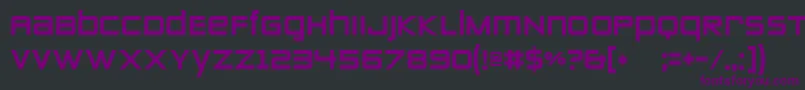 ZeroTwos Font – Purple Fonts on Black Background