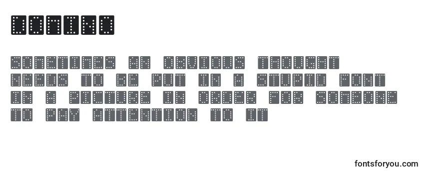 Domino Font
