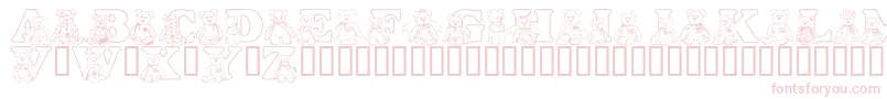 LmsTybears Font – Pink Fonts on White Background