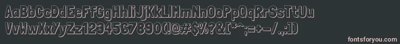 Подробнее о шрифте LondrinashadowRegular Шрифт LondrinashadowRegular – розовые шрифты на чёрном фоне