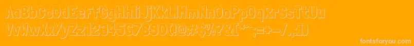 More about LondrinashadowRegular Font LondrinashadowRegular Font – Pink Fonts on Orange Background