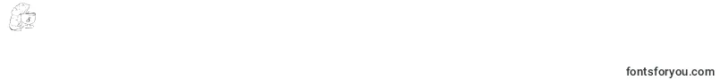 フォントLmsCuriousMargarita – フォント数字8