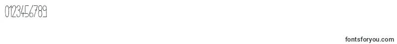 CabanaRegular Font – Fonts for Numbers and Digits
