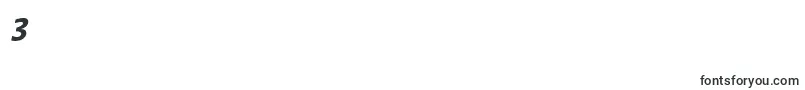 fuente LinotypeAromaBoldItalic – Número de fuentes 3