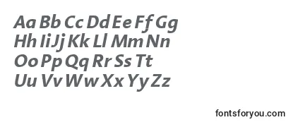 Шрифт LinotypeAromaBoldItalic
