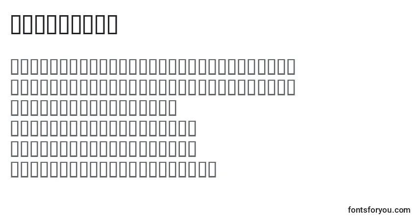 Fish1Bold-fontti – aakkoset, numerot, erikoismerkit