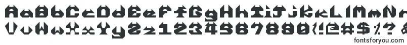 Шрифт Enrealhorns – шрифты для табличек и знаков