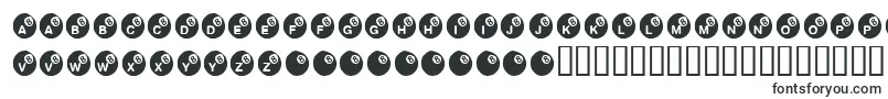 KrEightBall Font – Ball Fonts
