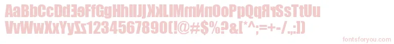 Irr3v3rsibl3 Font – Pink Fonts