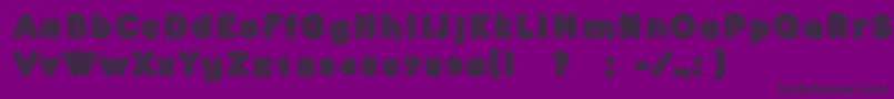 Confarreatio Font – Black Fonts on Purple Background