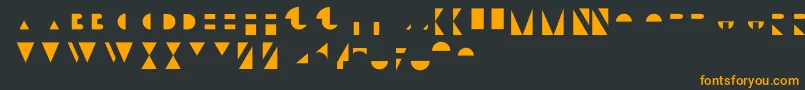 More about BifurOverlay Font BifurOverlay Font – Orange Fonts on Black Background
