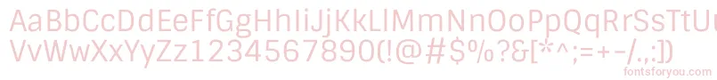 SintonyRegular Font – Pink Fonts on White Background