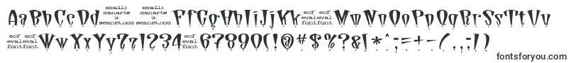 DaddioStarEval Font – Strange Fonts