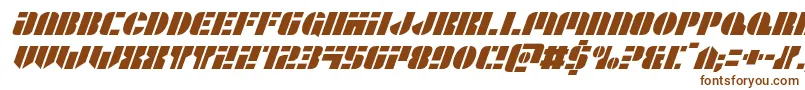 Leaguewarsital Font – Brown Fonts