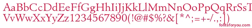 MinisterstdLight Font – Red Fonts