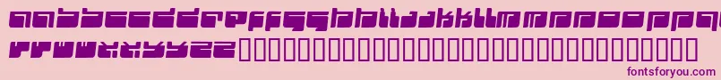 Futu ffy Font – Purple Fonts on Pink Background