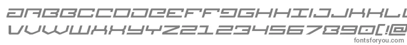 フォントLegionexpandital – 灰色のフォント