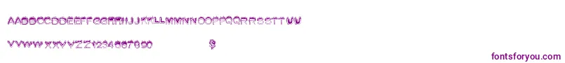 Summerfire Font – Purple Fonts on White Background