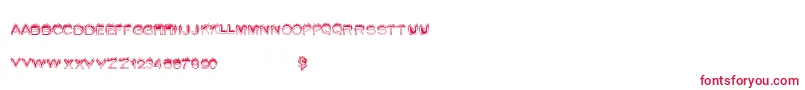 Summerfire Font – Red Fonts on White Background