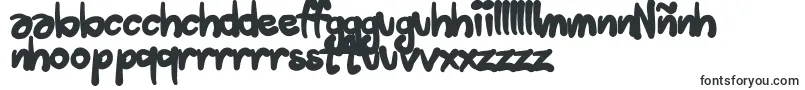 Шрифт Tuschtouch3 – галисийские шрифты