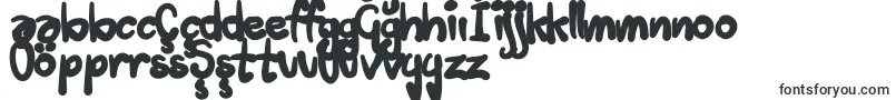 Шрифт Tuschtouch3 – турецкие шрифты