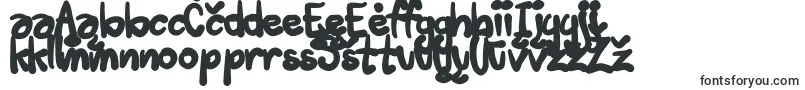 Шрифт Tuschtouch3 – литовские шрифты