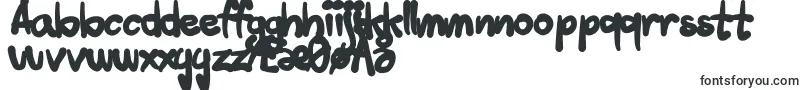 Шрифт Tuschtouch3 – датские шрифты