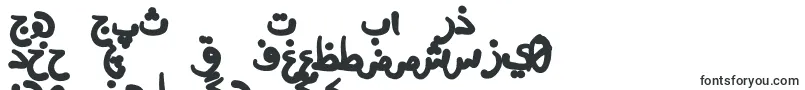 Tuschtouch3-Schriftart – sindhi Schriften