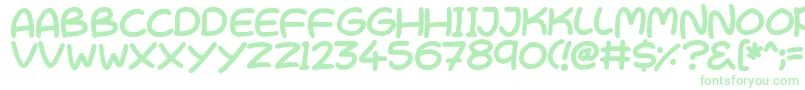 CutesyKisses Font – Green Fonts