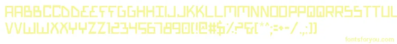 BionicType Font – Yellow Fonts