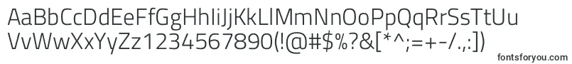 TitilliumwebLight Font – Monospaced Fonts