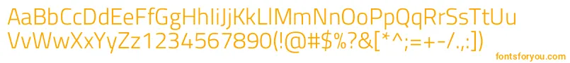 TitilliumwebLight Font – Orange Fonts