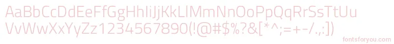 TitilliumwebLight Font – Pink Fonts