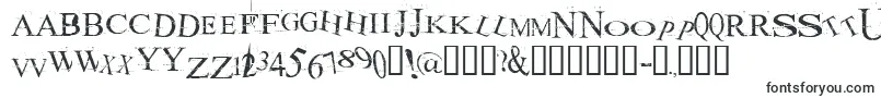 Шрифт Akoom ffy – интересные шрифты