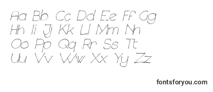 ChavenirItalic Font